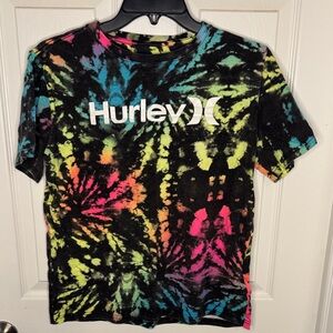 EUC Hurley Kids Multicolor Tie-Dye Tee